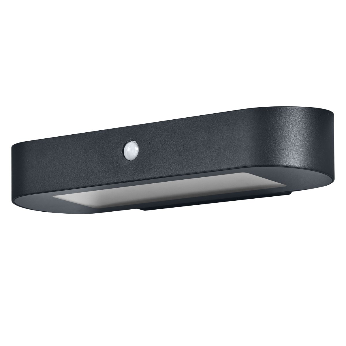 Oval Sensor 4000K Zwart solarlamp Van Ledvance - Gemaakt van roestvrij staal en met een IP44-classificatie is het zowel weerbestendig als robuust.