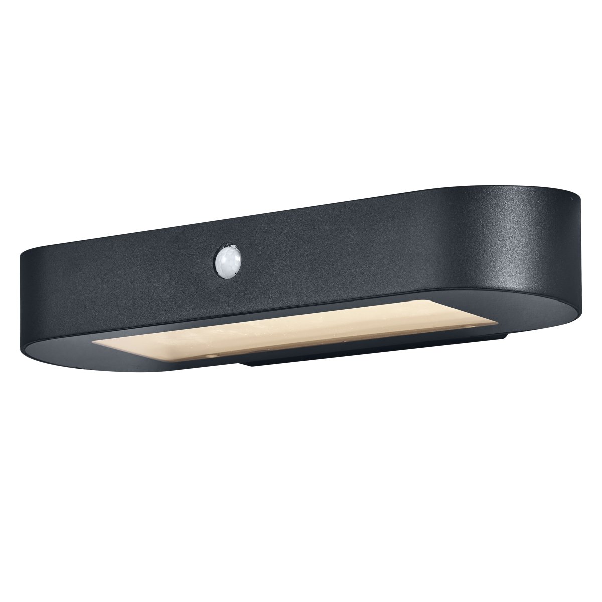 Oval Sensor 4000K Zwart solarlamp Van Ledvance - Gemaakt van roestvrij staal en met een IP44-classificatie is het zowel weerbestendig als robuust.