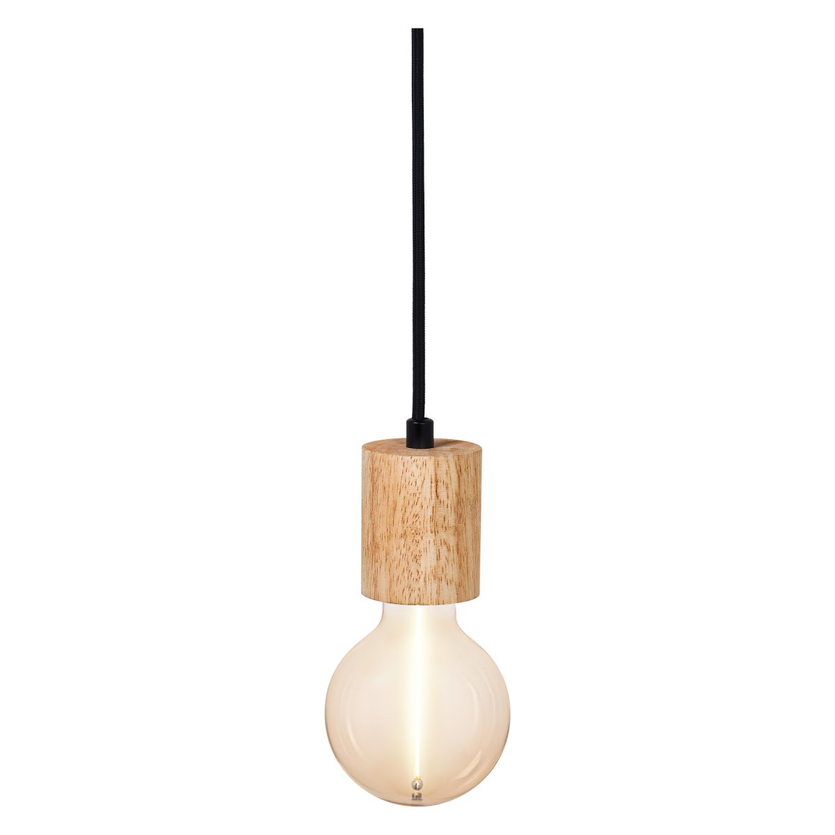 Cylinder Wood Ø10 Hout hanglamp Van Ledvance - 