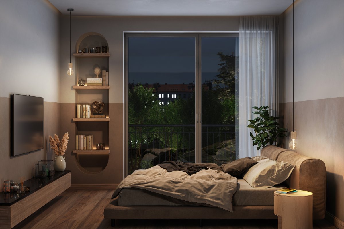 Cylinder Wood Ø10 Hout hanglamp Van Ledvance - 