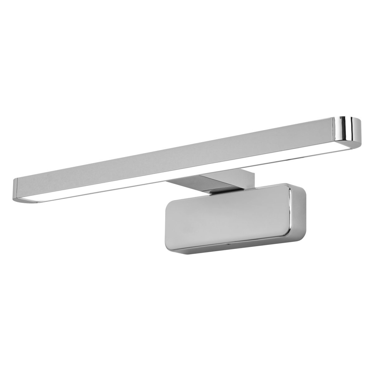 Orbis 40cm Chroom badkamerlamp Van Osram - Lampan g&aring;r att f&auml;sta genom att skruva fast p&aring; v&auml;ggen eller kl&auml;mma fast p&aring; badrumsspegeln.