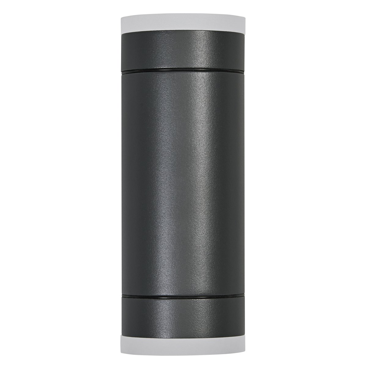 Ive Donkergrijs buitenlamp Van Osram - Gemaakt van gegoten aluminium en voorzien van een polymethylmethacrylaat diffuser, verspreidt het licht op een comfortabele manier en is het bestand tegen zware buitenomstandigheden.