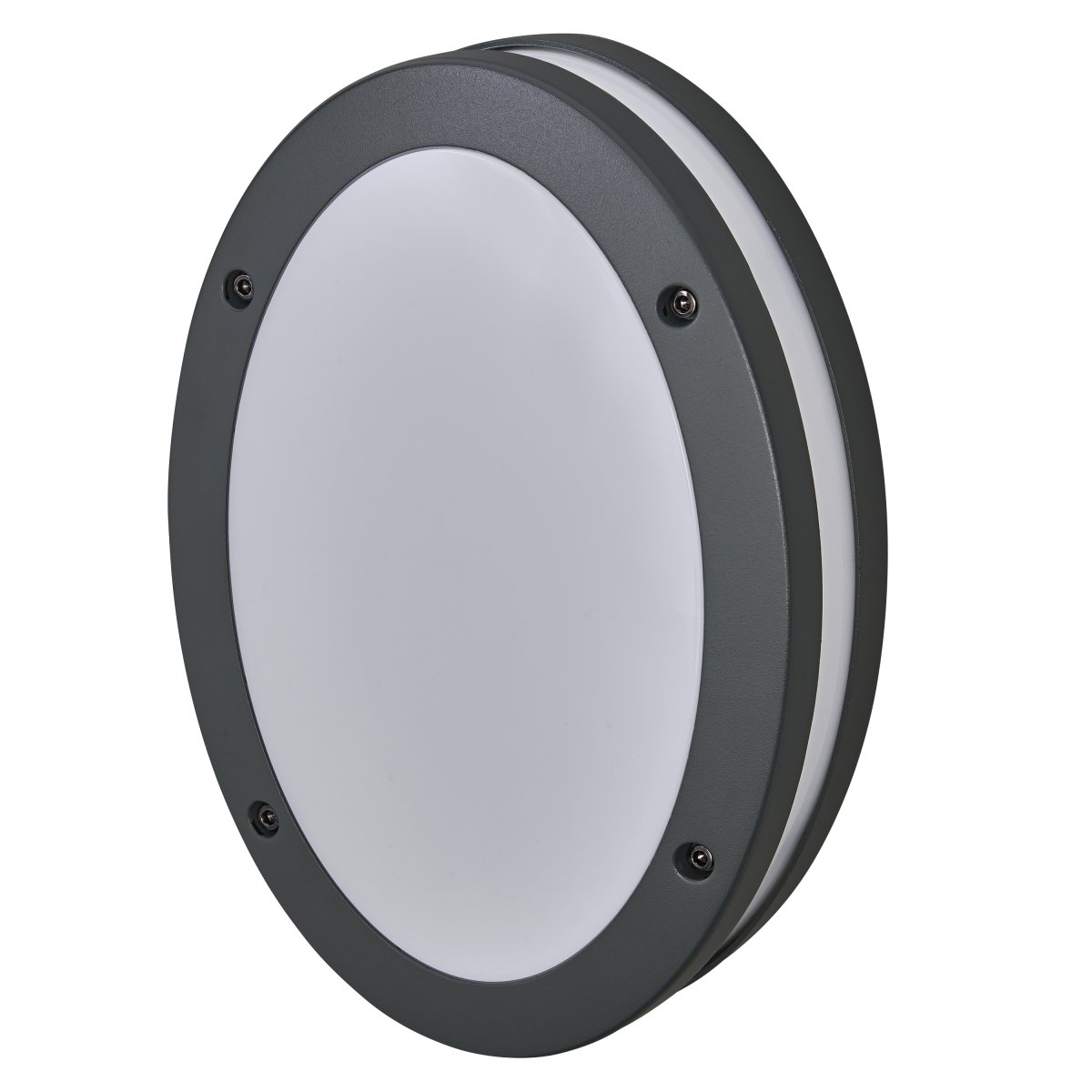 Orbi Donkergrijs buitenlamp Van Osram - Tillverkad av pressgjuten aluminium och med IP65-klassning, &auml;r denna lampa helt skyddad mot b&aring;de damm och vatten, vilket g&ouml;r den perfekt f&ouml;r alla v&auml;derf&ouml;rh&aring;llanden.