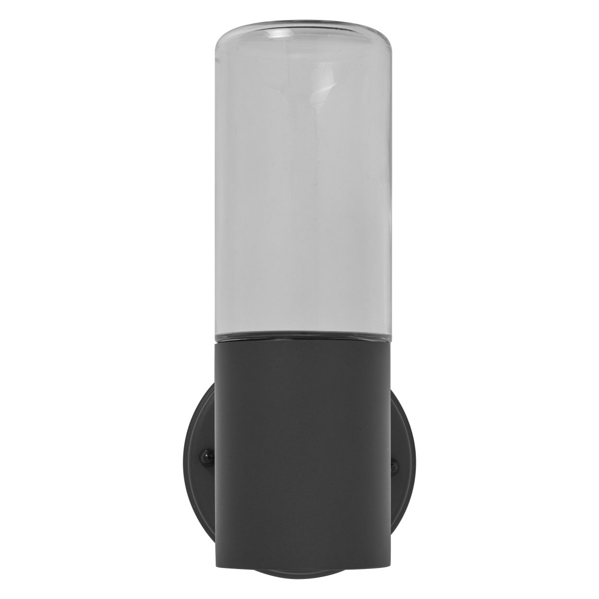 Figo Donkergrijs buitenlamp Van - Deze lamp is gemaakt van roestvrij staal en glas en is zowel duurzaam als weerbestendig.