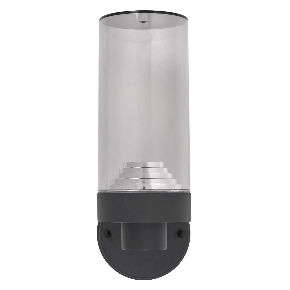 Amber Donkergrijs buitenlamp Van Ledvance - Deze lamp is gemaakt van aluminium en polycarbonaat en is zowel duurzaam als weerbestendig.