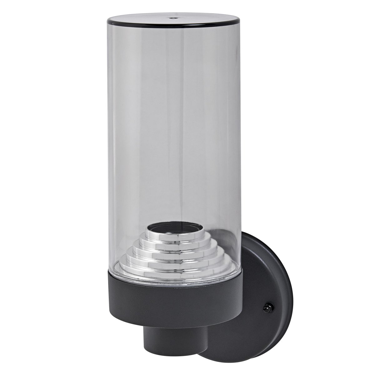 Amber Donkergrijs buitenlamp Van Ledvance - Deze lamp is gemaakt van aluminium en polycarbonaat en is zowel duurzaam als weerbestendig.