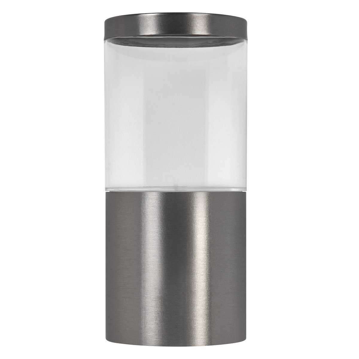 Ebro Staal buitenlamp Van Ledvance - Deze lamp is gemaakt van roestvrij staal en polycarbonaat en is zowel duurzaam als weerbestendig.