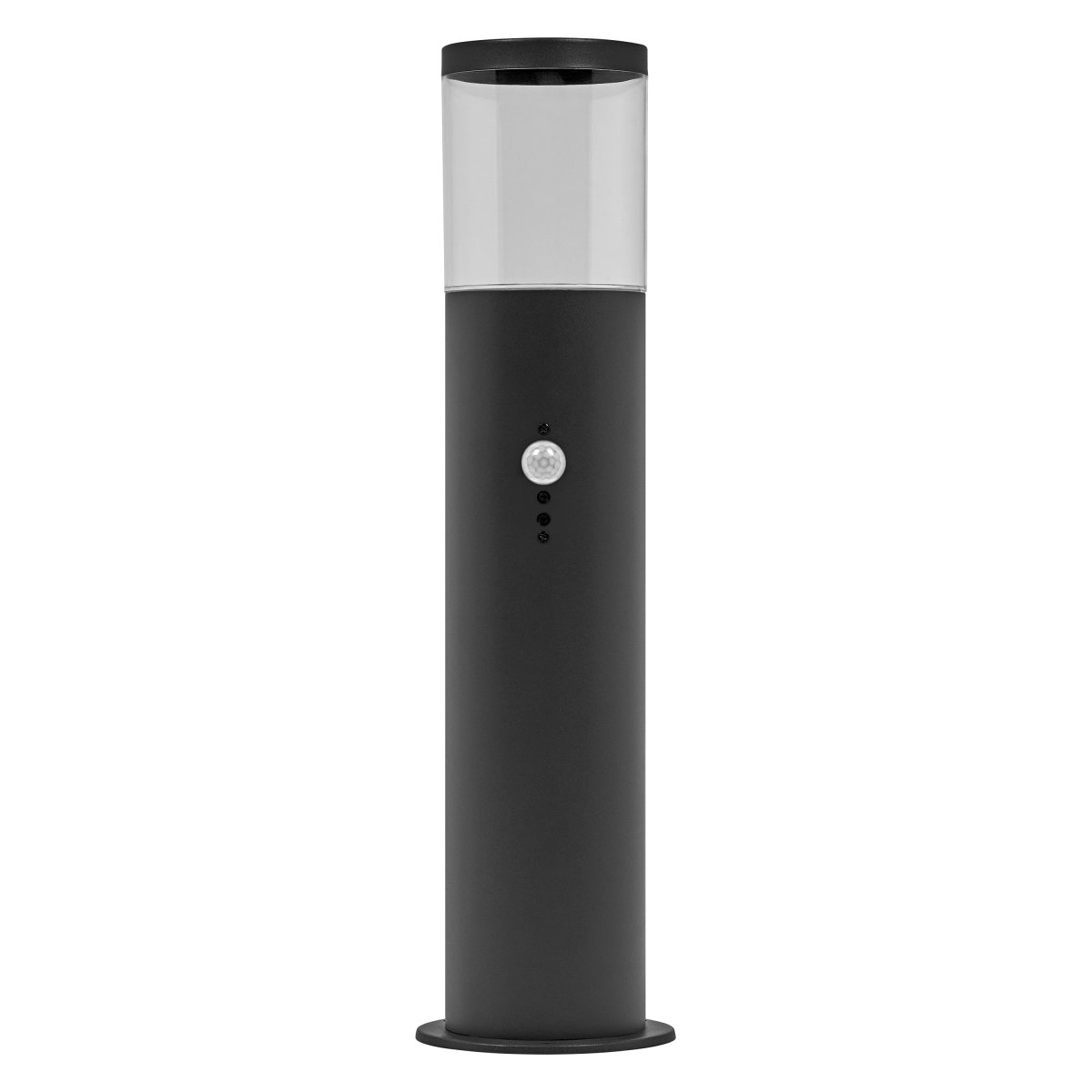 Ebro Sensor 50cm Donkergrijs lichtpaaltjes Van Ledvance - Het is verkrijgbaar met of zonder PIR-bewegingsmelder en daglichtsensor, waardoor het ideaal is voor het automatisch inschakelen van de verlichting wanneer er beweging wordt gedetecteerd of wanneer het donker wordt.