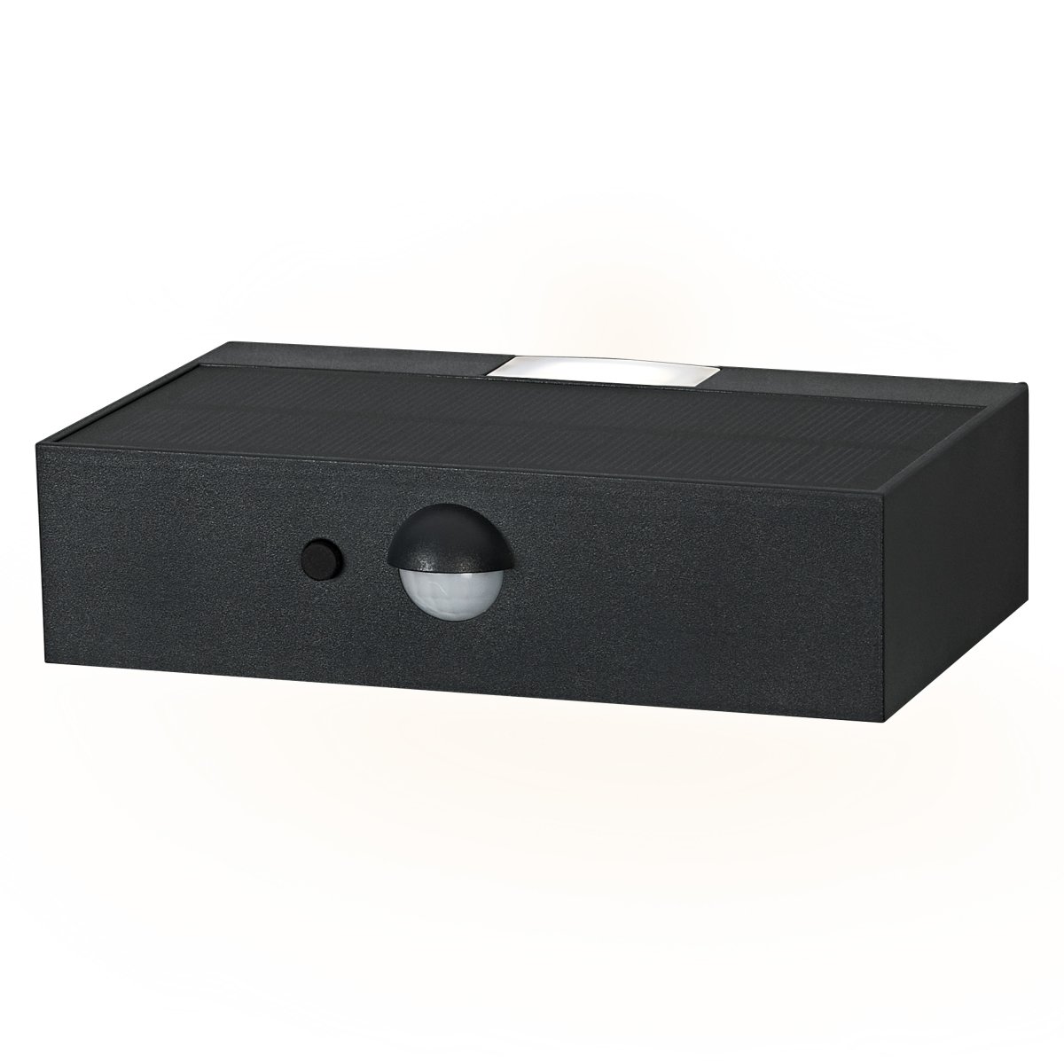 Bricklume Sensor Donkergrijs solarlamp Van Ledvance - Dankzij de IP65-classificatie is het apparaat weerbestendig en dus ideaal voor entrees, garages en looppaden.