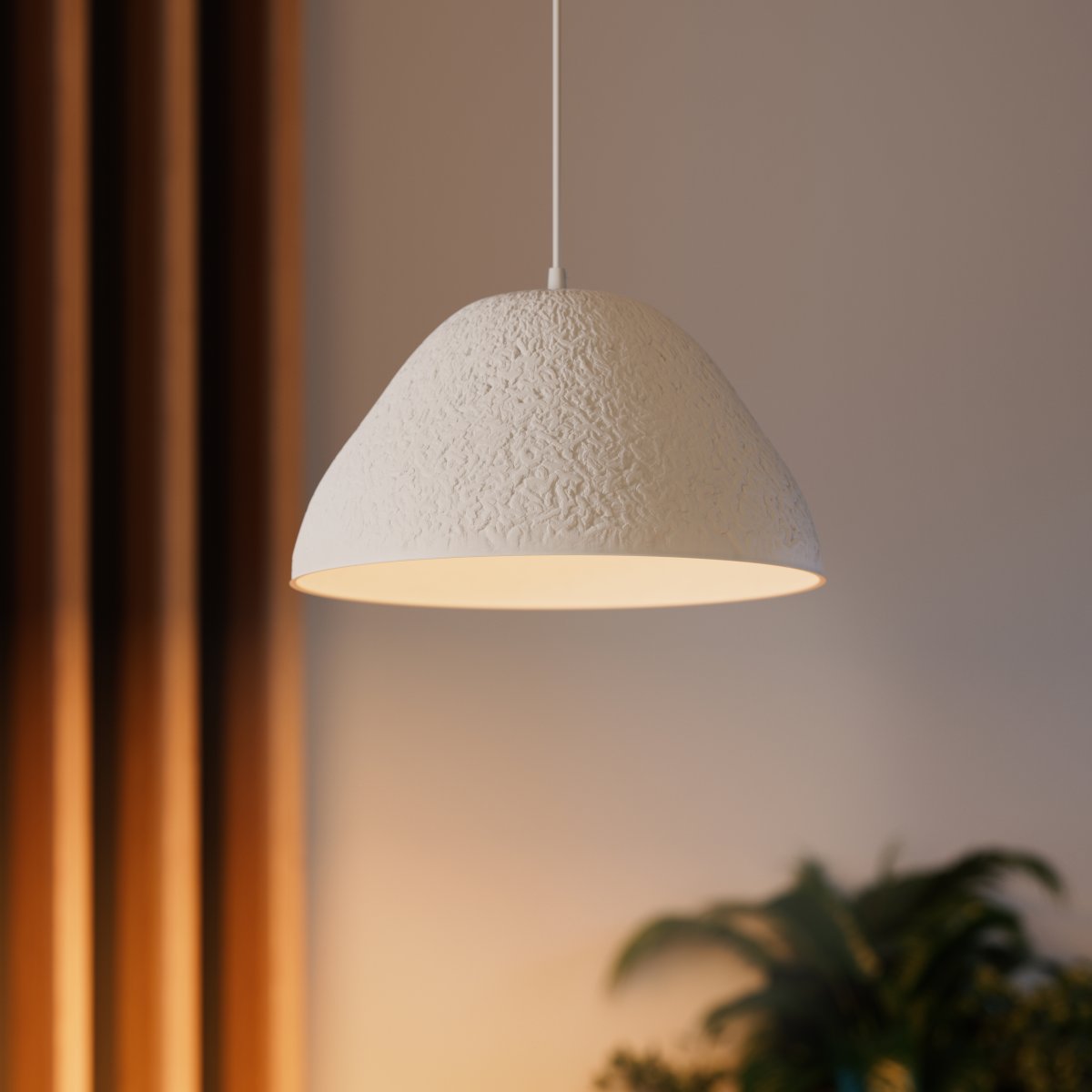 Camel Bell Ø38 Wit hanglamp Van Osram - Camel Bell is een prachtige hanger gemaakt van papier-mach&eacute;.