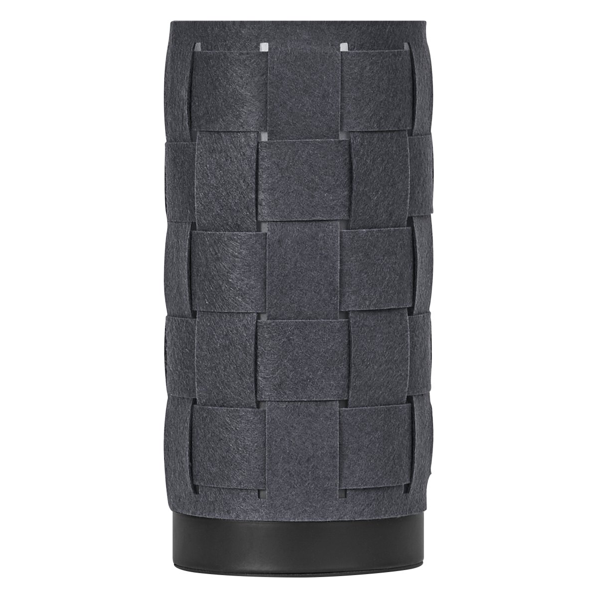 Felt Weaving 26cm Donkergrijs tafellamp Van Ledvance - Dekorativ bordslampa med sk&auml;rm gjord av fl&auml;tad filt vilket ger en fin och varm ljusspridning i rummet.