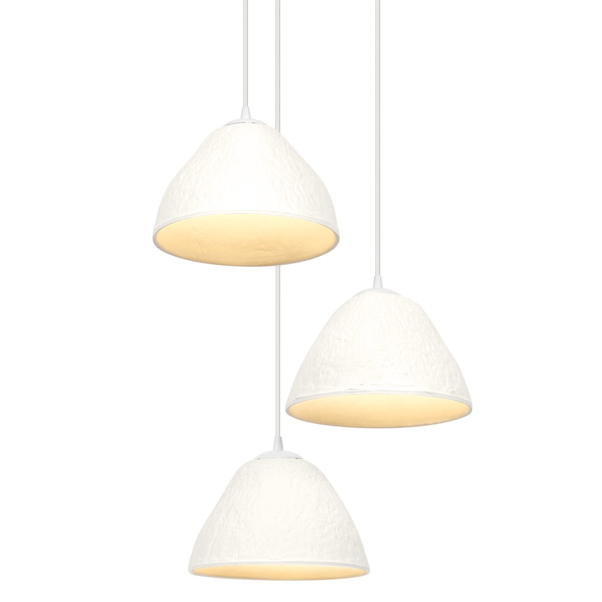 Camel Bell Ø43 Wit hanglamp Van Osram - Camel Bell is een prachtige hanger gemaakt van papier-mach&eacute;.