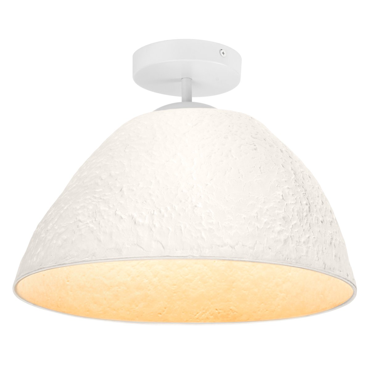 Camel Bell Ø38 Wit plafondlamp Van Ledvance - De decoratieve papieren lampenkap zorgt voor een mooie lichtspreiding in de kamer.