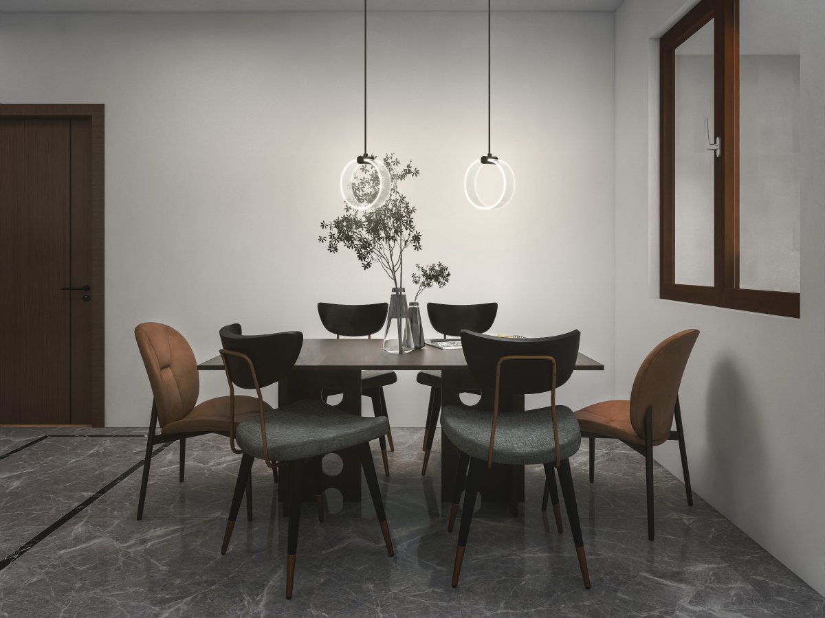 Circle PL Ø16 Zwart hanglamp Van Osram - In de eerste fase schijnt de lamp in een warm wit licht van 3000K, in de tweede fase schijnt hij in een koud wit licht van 4200K en in de derde fase schijnt hij in 6500K (daglicht).