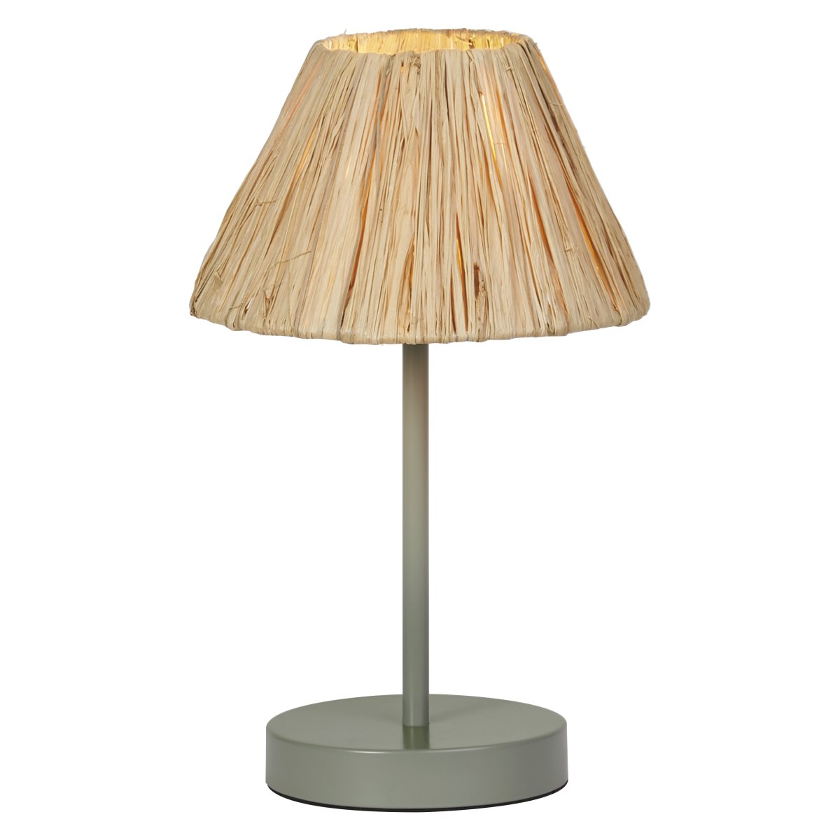 Raffia 33cm Natuur tafellamp Van Ledvance - Het is aan te raden om het op het bureau in de hal, het bijzettafeltje in de woonkamer of voor het raam in de keuken te plaatsen.