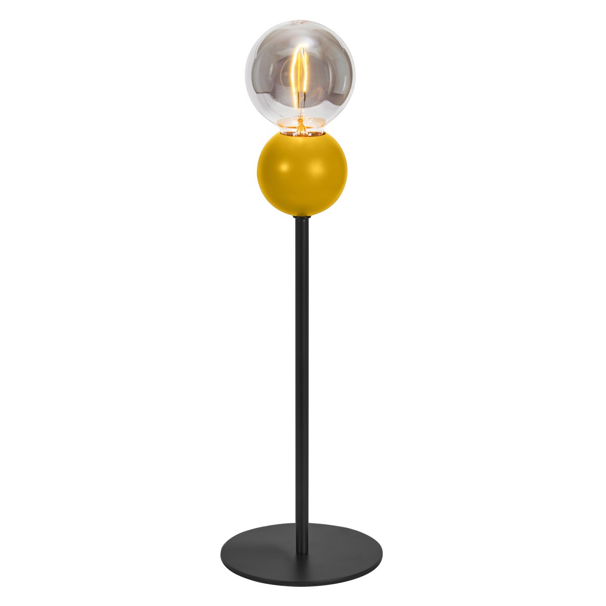 Bubble 40cm Geel tafellamp Van Ledvance - De Bubble tafellamp heeft een retro design met zijn mooie gele kleur.