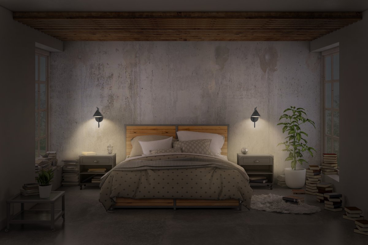 Fuji Ø12 Zwart wandlamp Van Ledvance - 