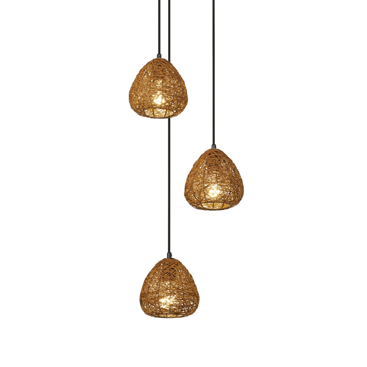 Paper Drop Ø37 Natuur hanglamp Van Osram - Paper Drop &auml;r en vacker pendel med bohemisk design.