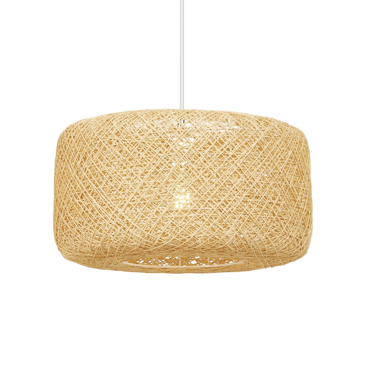 Paper Bale Ø40 Natuur hanglamp Van Osram - Paper Bale &auml;r en vacker lampa med bohemisk design.