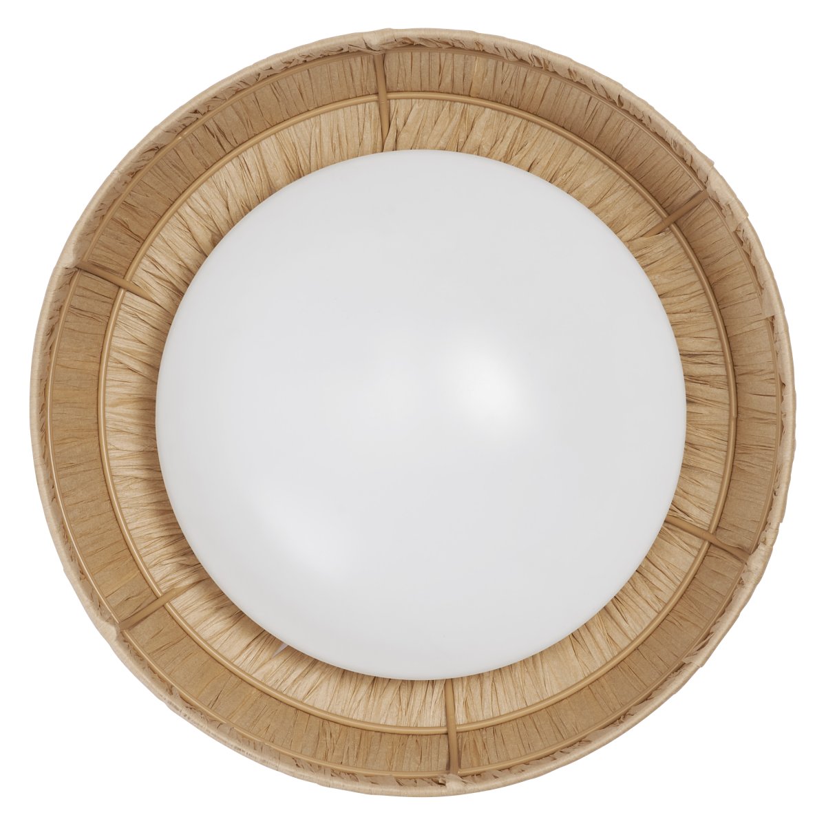 Bamboo Paper Ø30 Natuur plafondlamp Van Ledvance - Den naturliga formgivningen och det naturliga materialet g&ouml;r att den passar in i n&auml;stan alla hem och stilar.