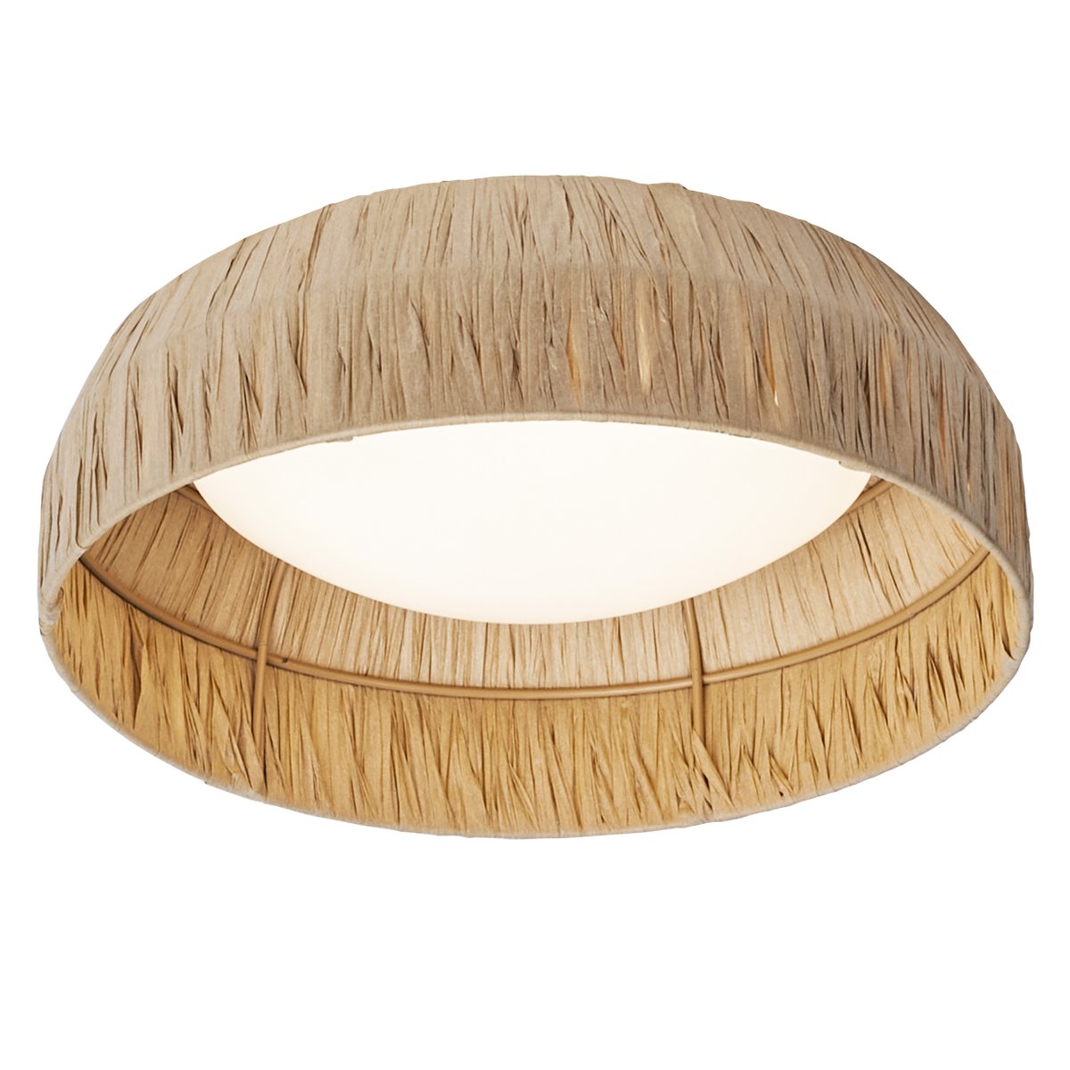 Bamboo Paper Ø30 Natuur plafondlamp Van Ledvance - Den naturliga formgivningen och det naturliga materialet g&ouml;r att den passar in i n&auml;stan alla hem och stilar.