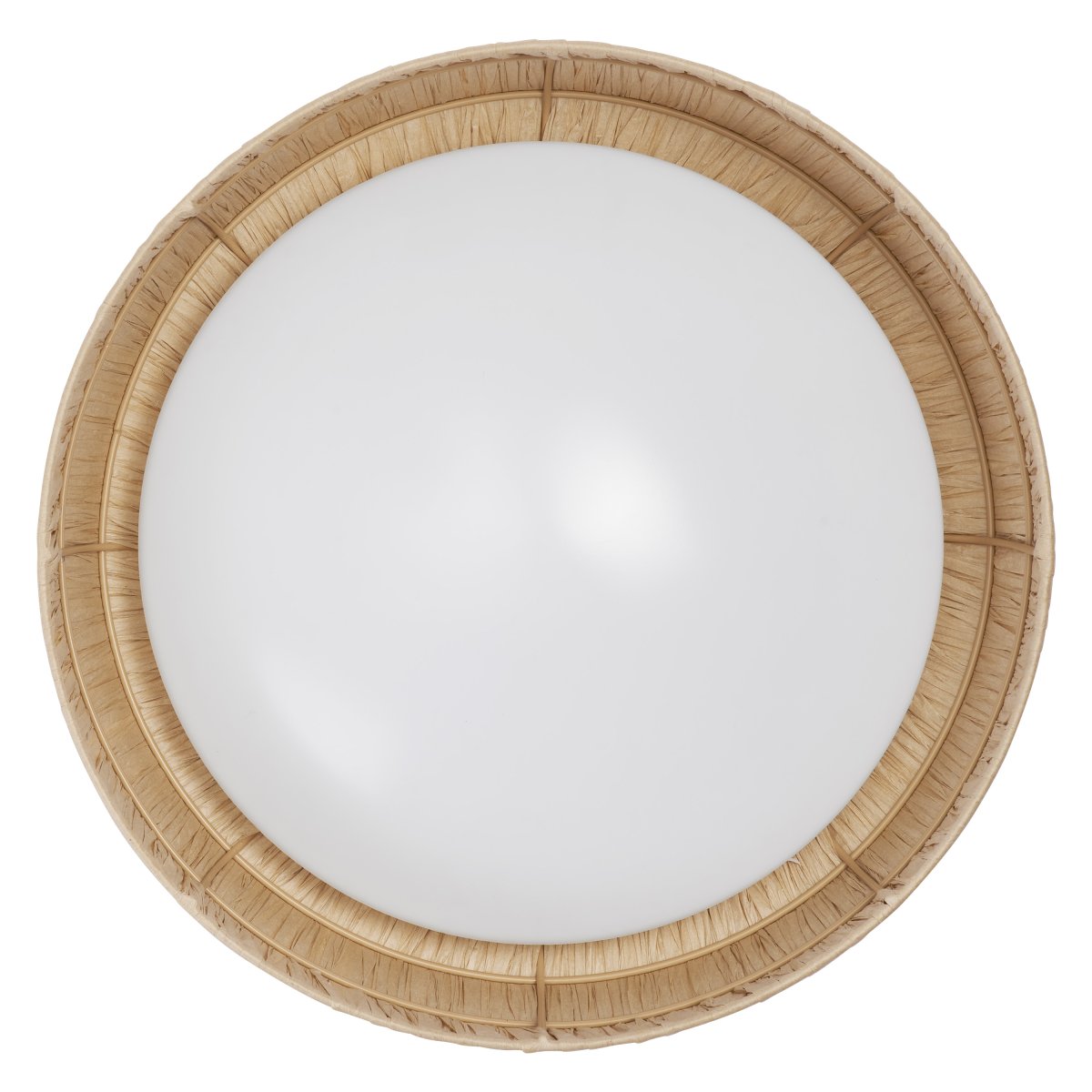 Bamboo Paper Ø40 Natuur plafondlamp Van Ledvance - Den naturliga formgivningen och det naturliga materialet g&ouml;r att den passar in i n&auml;stan alla hem och stilar.