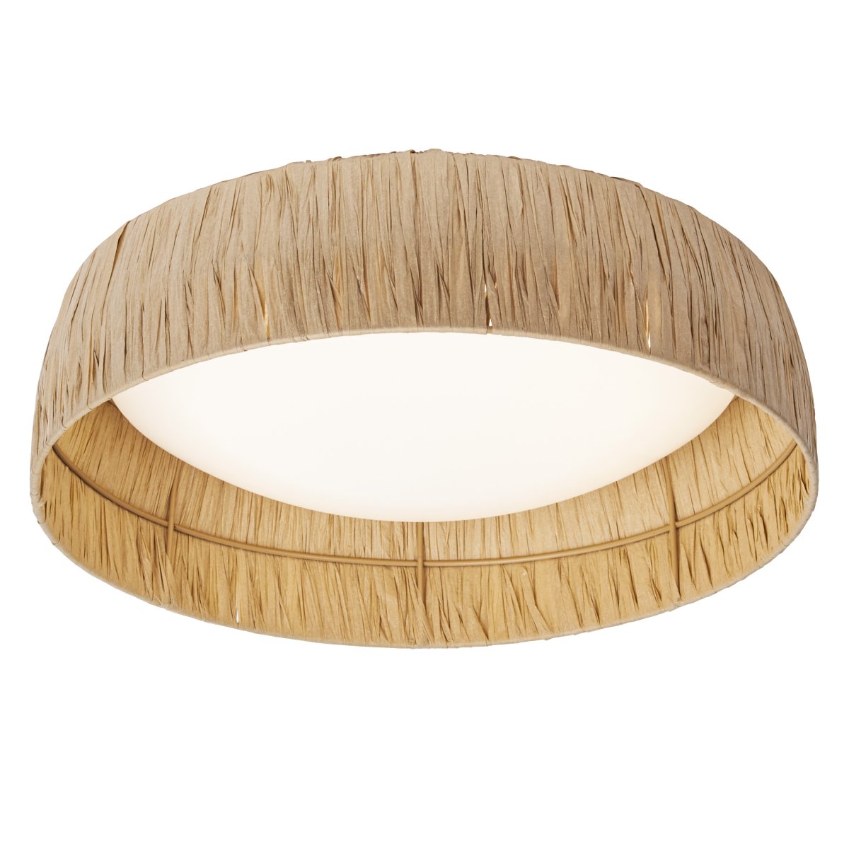 Bamboo Paper Ø40 Natuur plafondlamp Van Ledvance - Den naturliga formgivningen och det naturliga materialet g&ouml;r att den passar in i n&auml;stan alla hem och stilar.