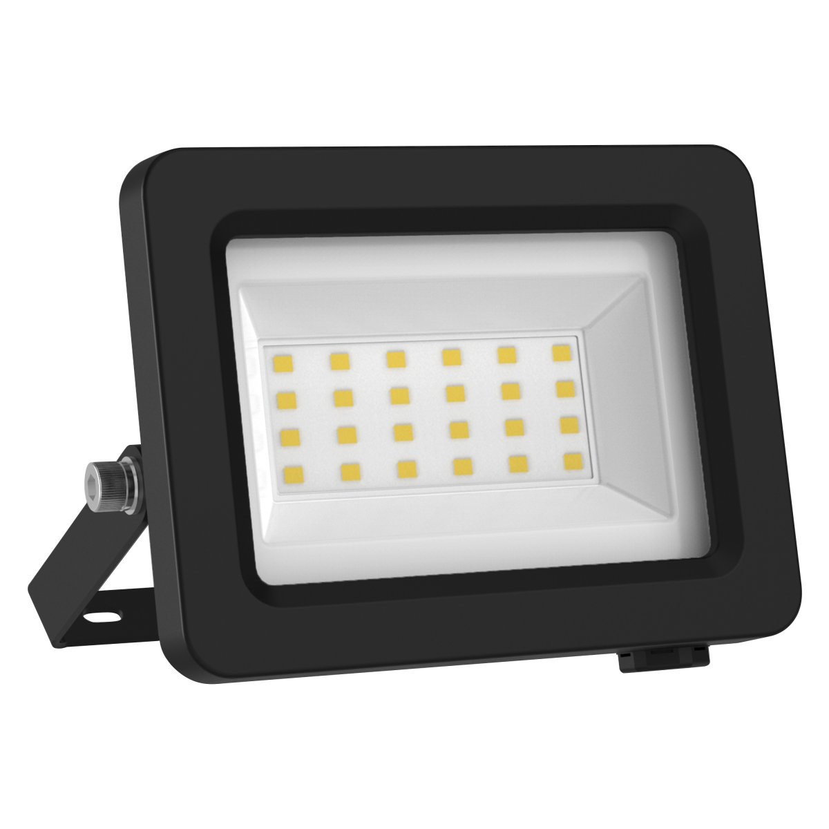 Floodlight 5W Donkergrijs buitenlamp Van Ledvance - Den robusta konstruktionen och det kraftfulla ljuset ger trygg och p&aring;litlig belysning &aring;ret runt.