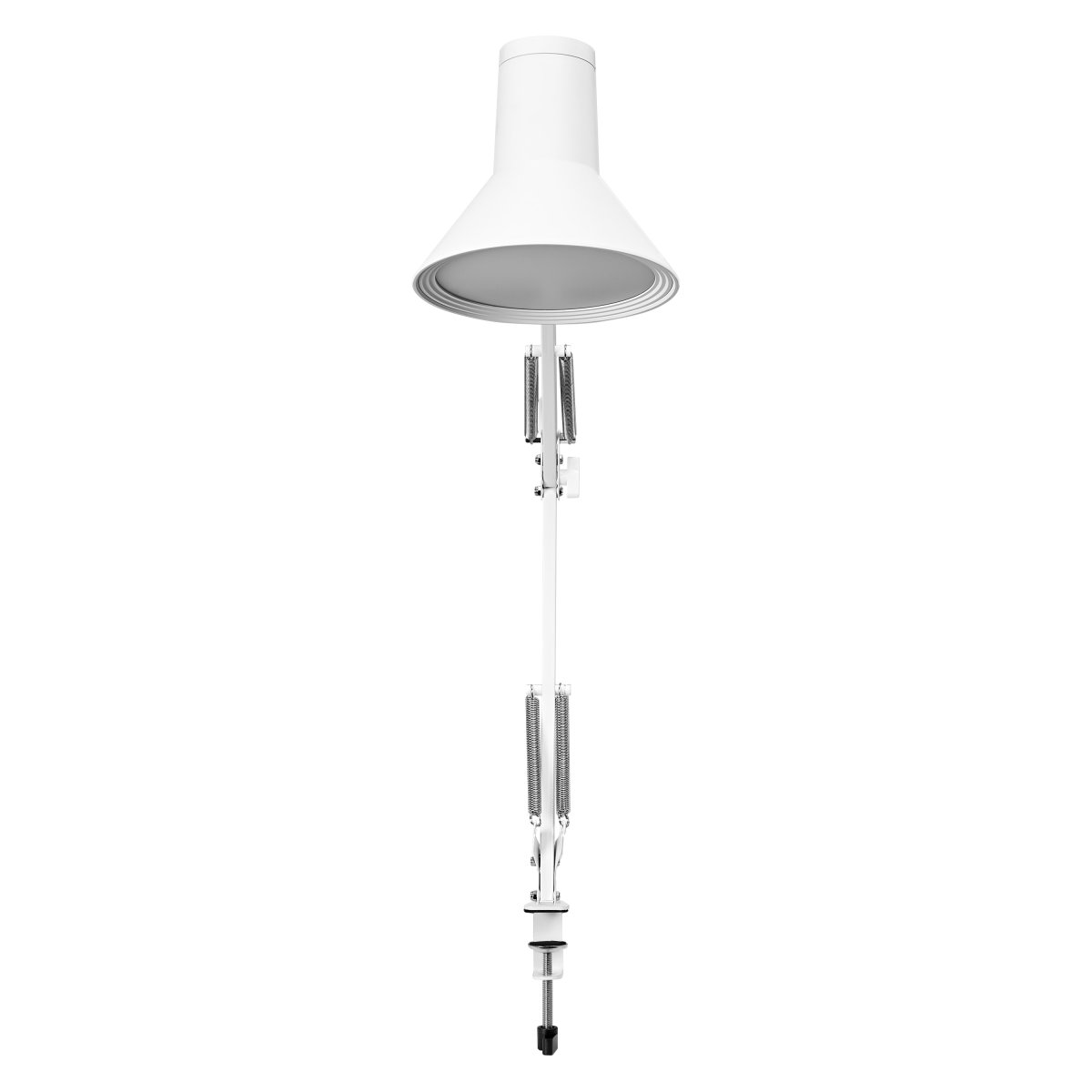 Office Retro Wit klemlamp Van Ledvance - Lampan ger ett varmvitt och starkt ljus p&aring; 900lm och 3000K, perfekt som arbets- och l&auml;slampa.