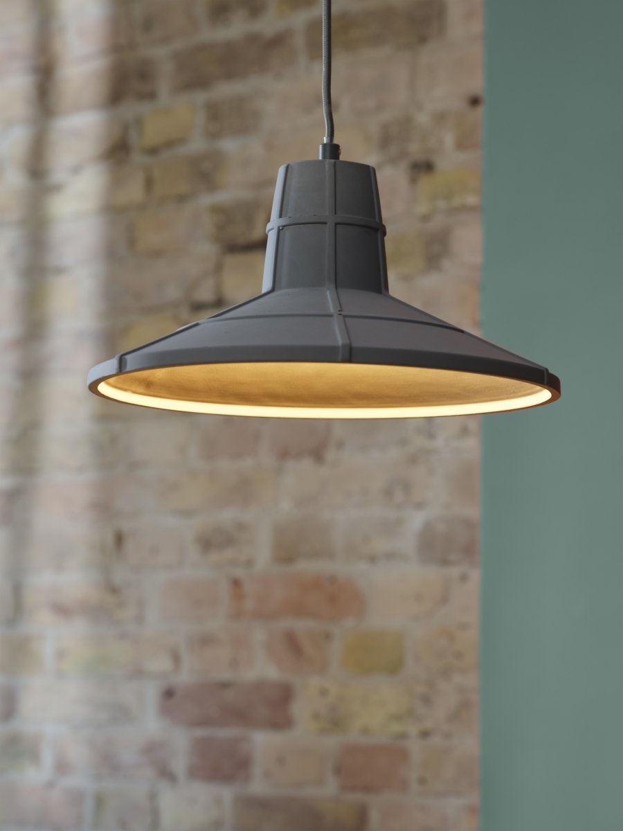 Concrete Sala Ø32 Grijs hanglamp Van Osram - 