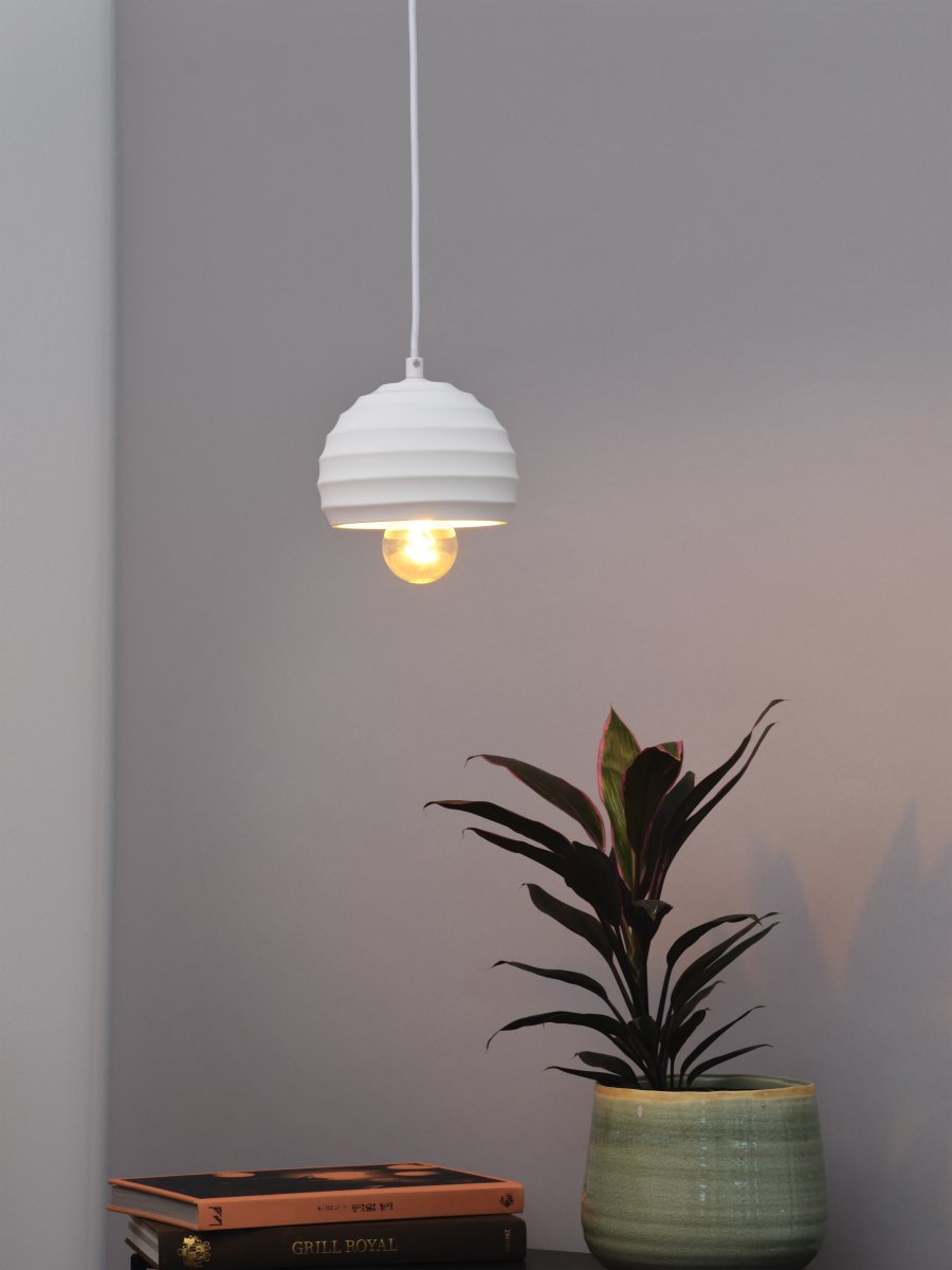 Plaster Cup Ø16 Wit hanglamp Van Osram - Plaster Cube is een minimalistische hanglamp met een hoogwaardig design.