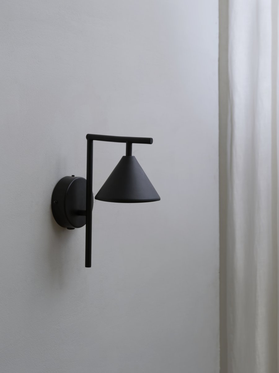 Fuji Ø12 Zwart wandlamp Van Ledvance - 