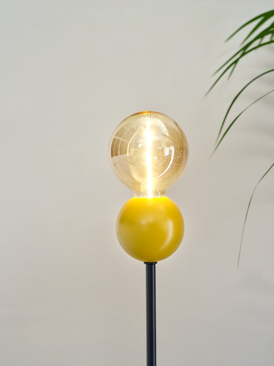 Bubble 40cm Geel tafellamp Van Ledvance - De Bubble tafellamp heeft een retro design met zijn mooie gele kleur.