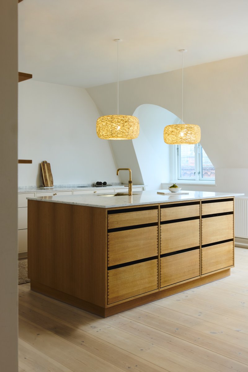Paper Bale Ø40 Natuur hanglamp Van Osram - Paper Bale &auml;r en vacker lampa med bohemisk design.