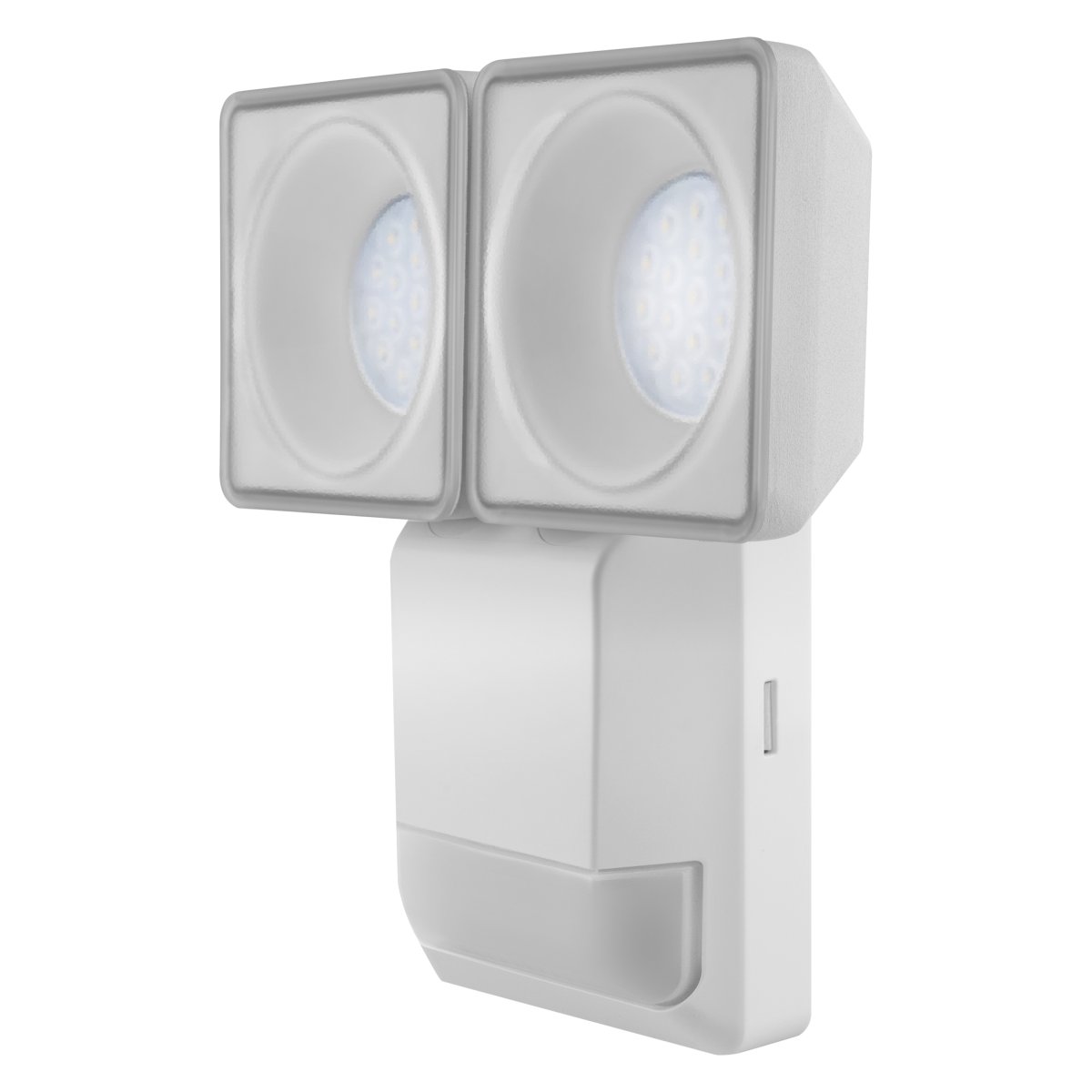 PRO Spot Sensor 16W Wit buitenlamp Van Ledvance - Den inbyggda r&ouml;relse-&nbsp;och skymningssensorn g&ouml;r att lampan t&auml;nds automatiskt vid r&ouml;relse i m&ouml;rker, vilket ger b&aring;de s&auml;kerhet och energieffektivitet.