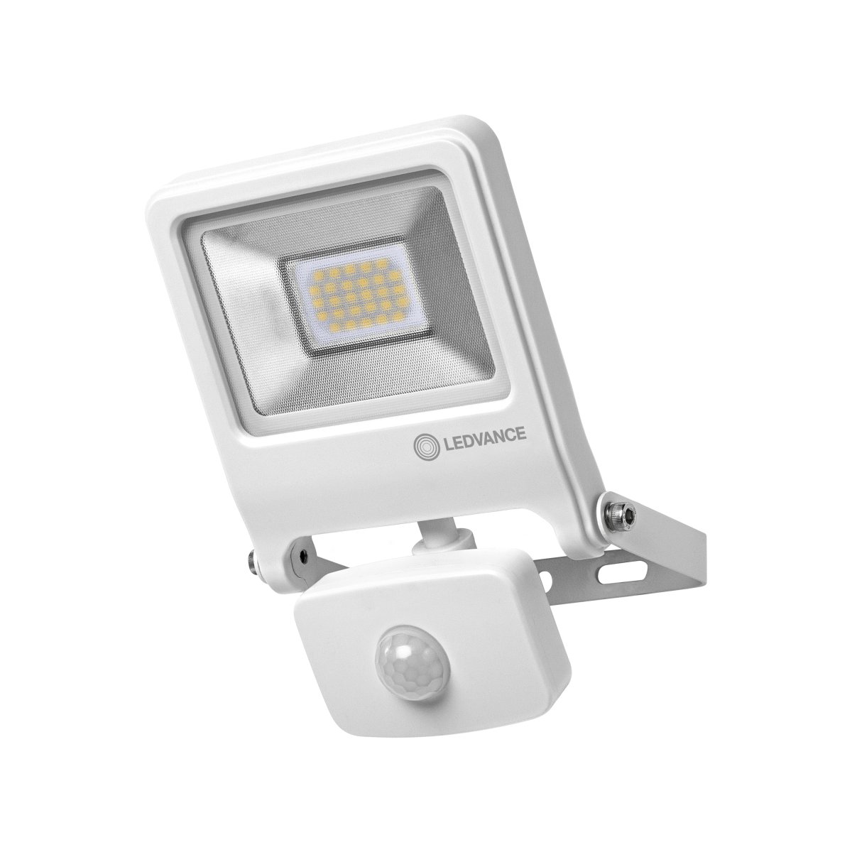 Flood Sensor 20W Wit buitenlamp Van Osram - Flood Sensor 20W &auml;r en kraftfull och energieffektiv str&aring;lkastare med IP44-klassning, vilket g&ouml;r den idealisk f&ouml;r utomhusbruk.