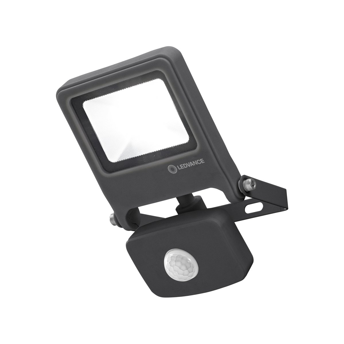 Flood Sensor 10W Donkergrijs buitenlamp Van Osram - Flood Sensor 10W &auml;r en kraftfull och energieffektiv str&aring;lkastare med IP44-klassning, vilket g&ouml;r den idealisk f&ouml;r utomhusbruk.