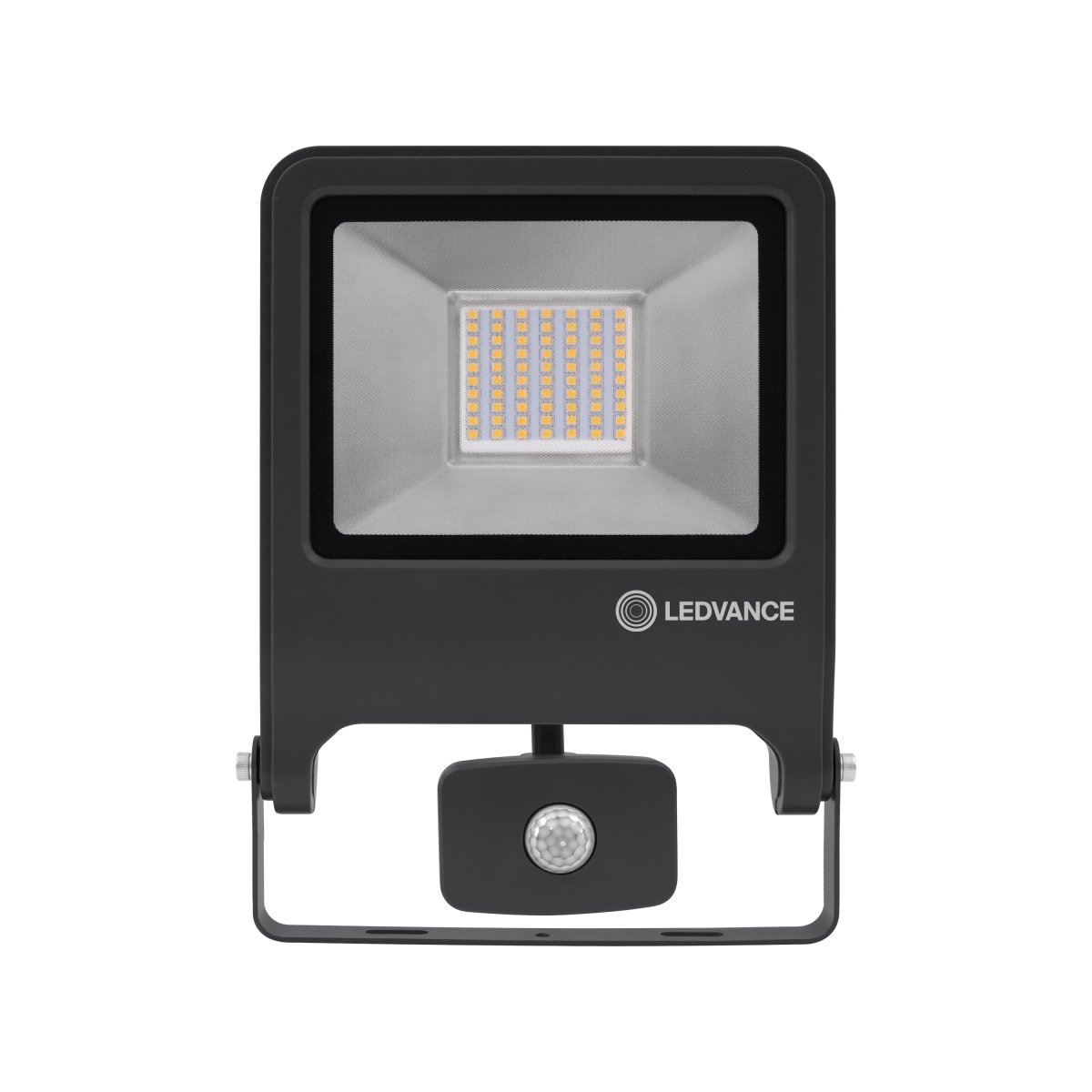 Flood Sensor 50W Donkergrijs buitenlamp Van Ledvance - Flood Sensor 50W &auml;r en kraftfull och energieffektiv str&aring;lkastare med IP44-klassning, vilket g&ouml;r den idealisk f&ouml;r utomhusbruk.