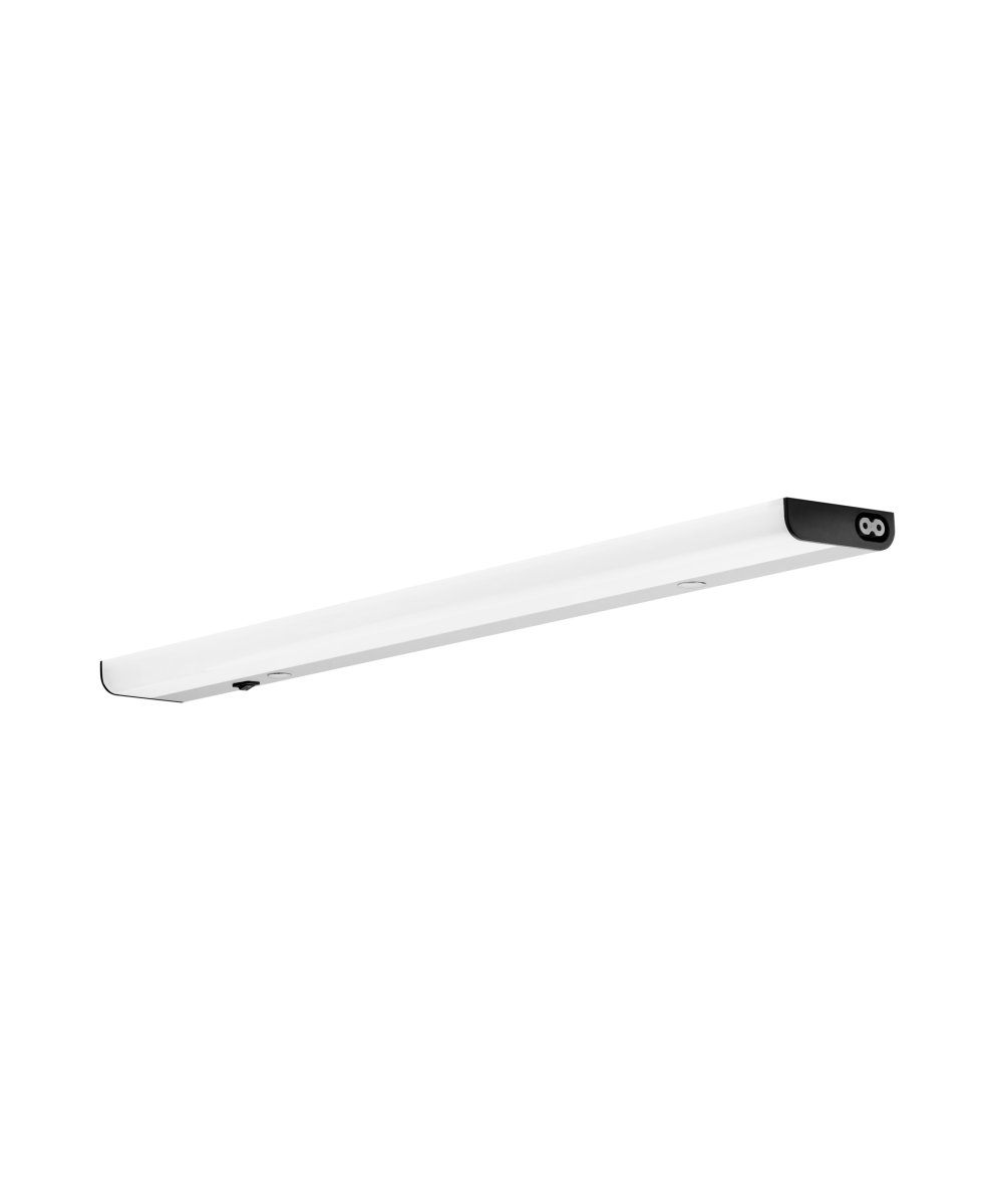 Flat Sensor 12W 3000K 53cm Zilver Van Ledvance - De lamp wordt vastgeschroefd en vervolgens aangesloten met de meegeleverde kabel en stekker.