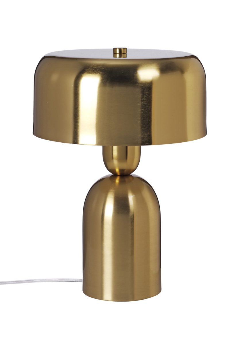 Muza 32cm Messing tafellamp Van Cottex - Muza is een elegante metalen tafellamp met een geborstelde messing afwerking.