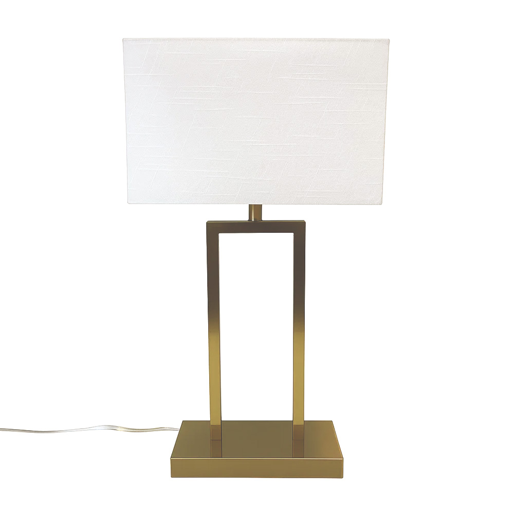 Gemma 52cm Messing tafellamp Van Nordic Lighting - Een elegante tafellamp van metaal met een stijlvolle messing afwerking die een warme en exclusieve indruk geeft.