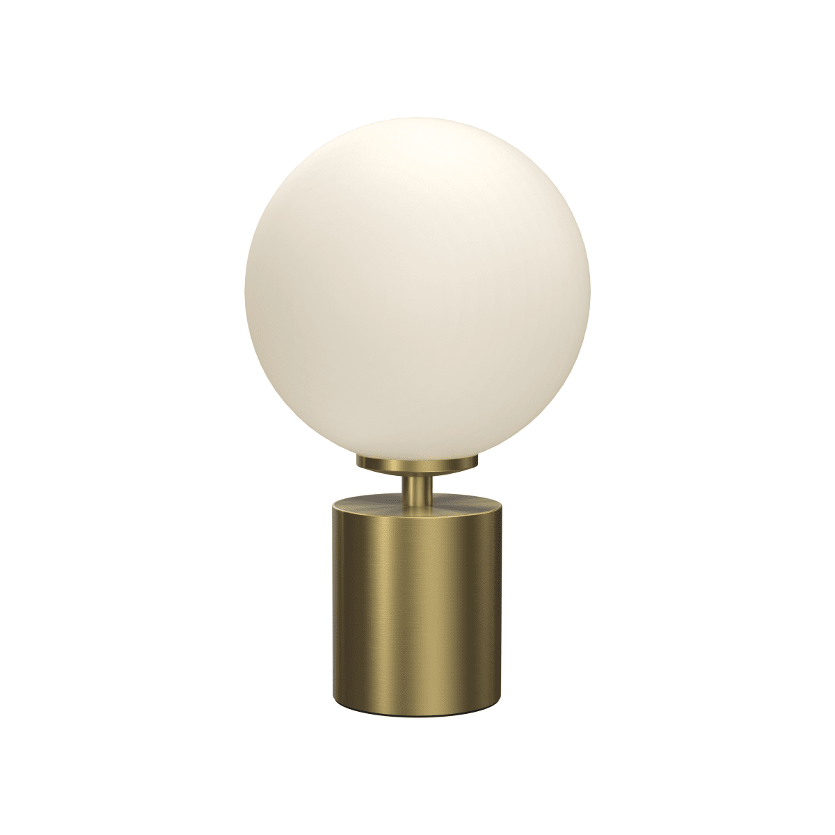 Ballon 24cm Messing tafellamp Van Herstal - Ballon past perfect op een bijzettafel, in een vensterbank of op een bureau, waar het zelfs in uitgeschakelde toestand een decoratief detail in het interieur vormt.