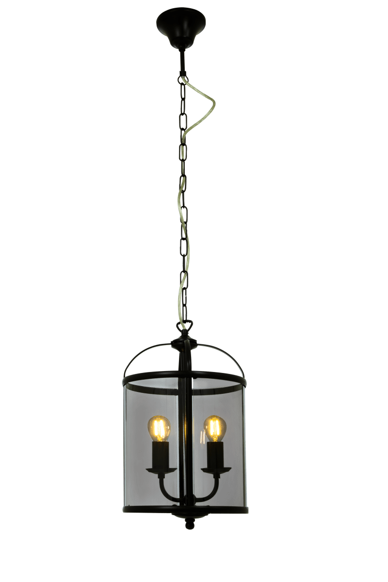 Budgie Ø23 Zwart hanglamp Van Aneta Lighting - De lamp is in hoogte verstelbaar, met een minimale totale hoogte van 55 cm en een maximale hoogte van 150 cm.