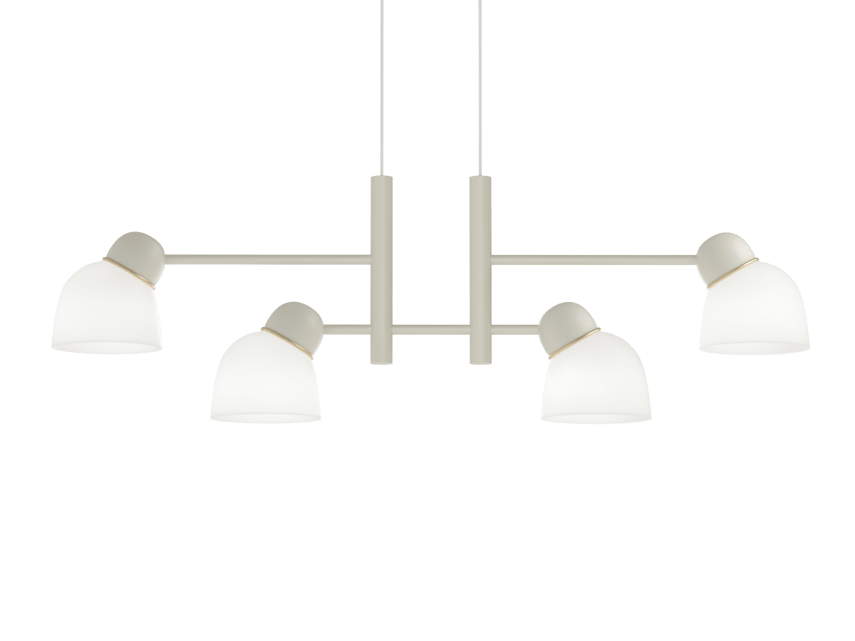 Bird 120cm Zand/wit hanglamp Van Belid - 