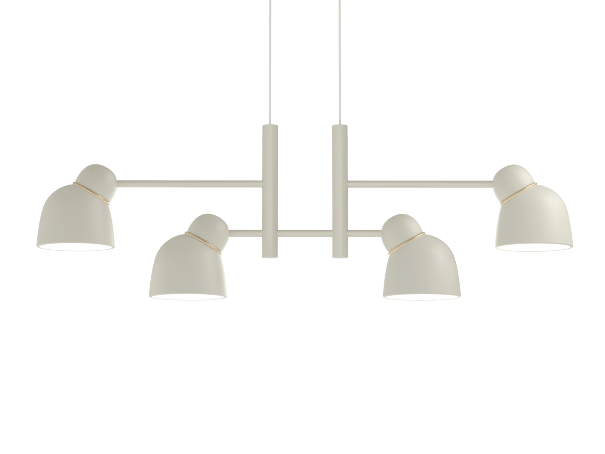 Bird 120cm Zand/messing hanglamp Van Belid - 