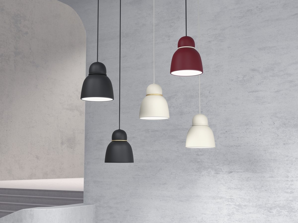 Bird Ø17 Zand/messing hanglamp Van Belid - 