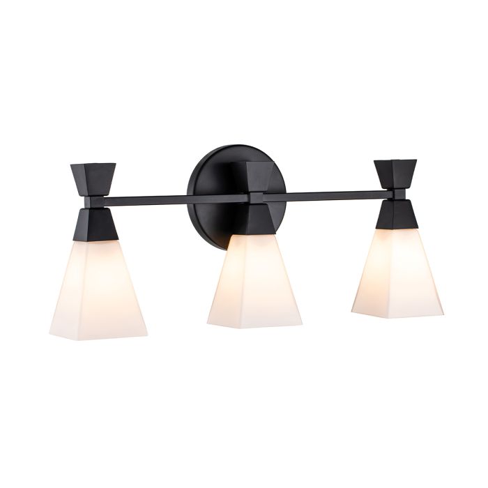 Bowtie 57cm Zwart badkamerlamp Van Elstead Lighting - De matzwarte wandlamp Bowtie is een moderne spiegellamp met een IP44-classificatie, waardoor deze geschikt is voor badkamers, maar ook voor andere interieurs, zoals wasruimtes of gastentoiletten.