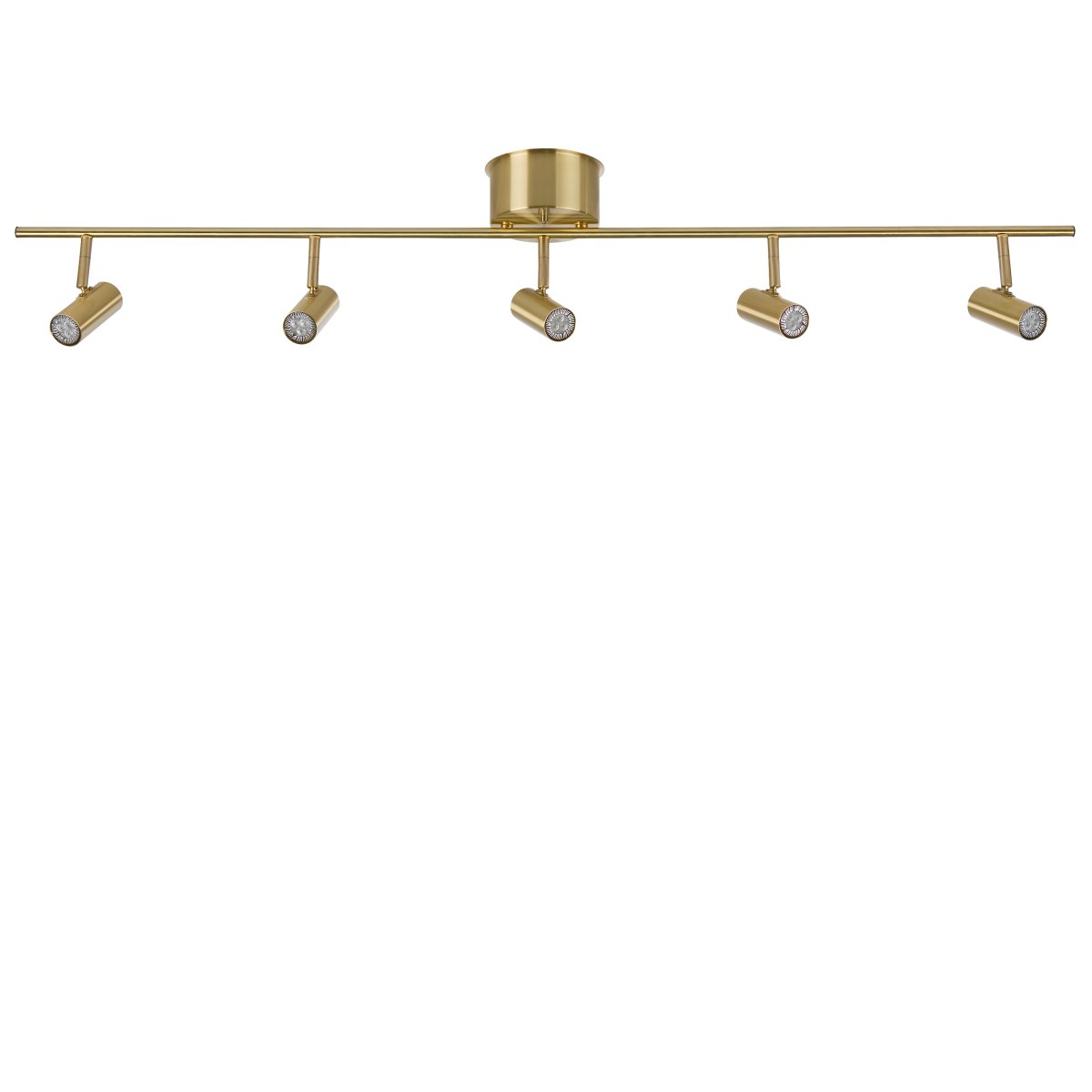 Cato 5 Gepolijst messing spot Van Belid - De Cato-rail is verkrijgbaar in verschillende varianten en kleuren.