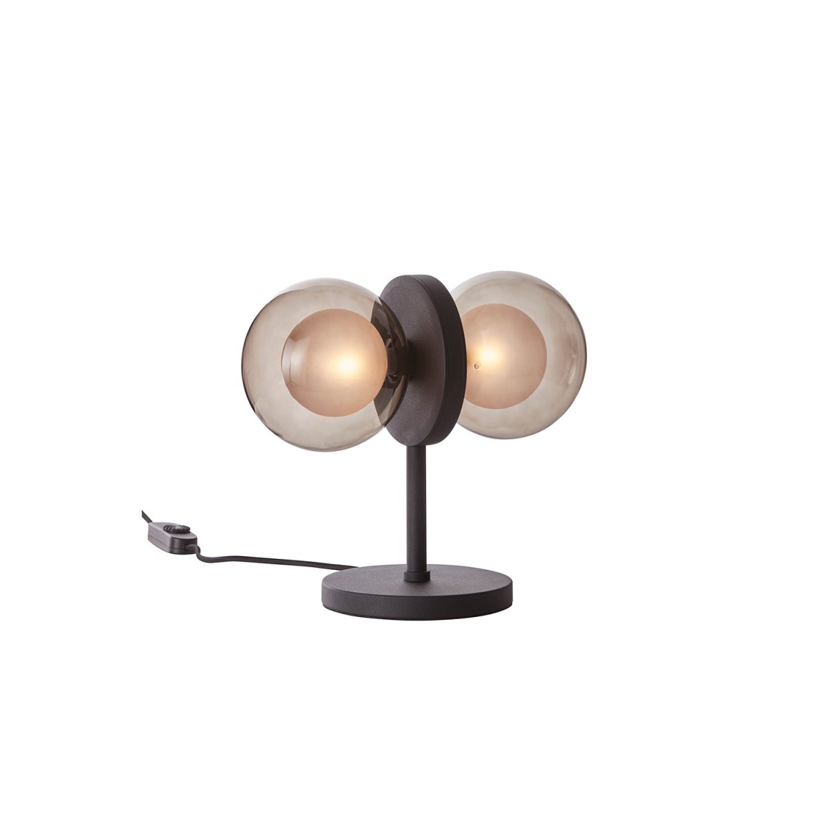 Discus 30cm Zwart tafellamp Van CO Bankeryd - De Discus tafellamp heeft een vrouwelijk design dat de toon zet en de stijl van uw huis bepaalt.