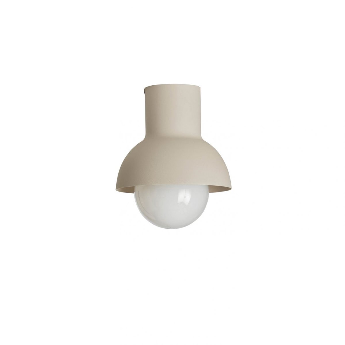 Down Ø20 Beige plafondlamp Van CO Bankeryd - De Down plafondlamp heeft een jong en Scandinavisch design dat met zijn sfeervolle licht perfect past in de hal of keuken.